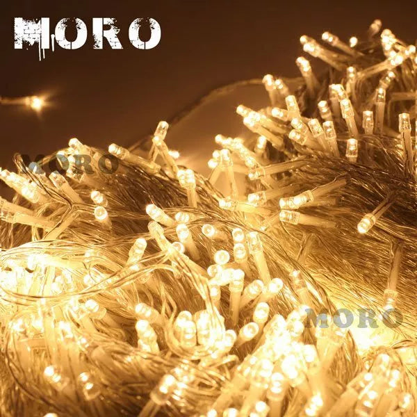 Warm White 500LED 100M Waterproof Christmas Fairy String Lights