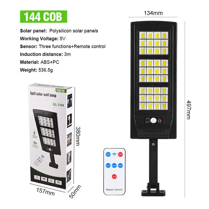 9000W LED Solar Flood Light