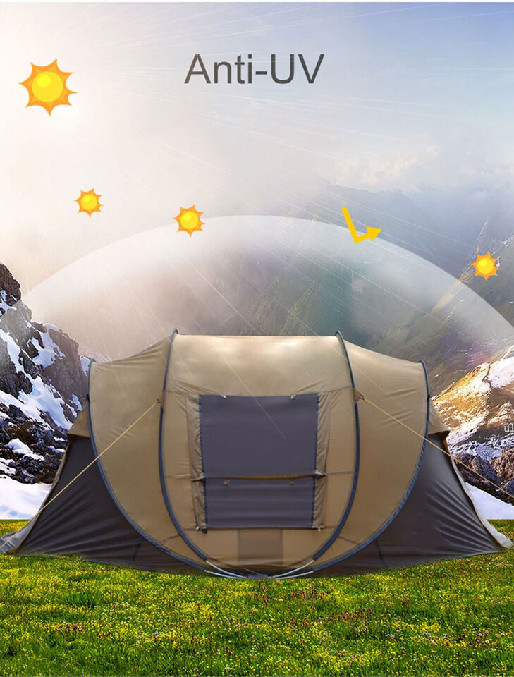 6 Persons Instant Beach Camping Tent