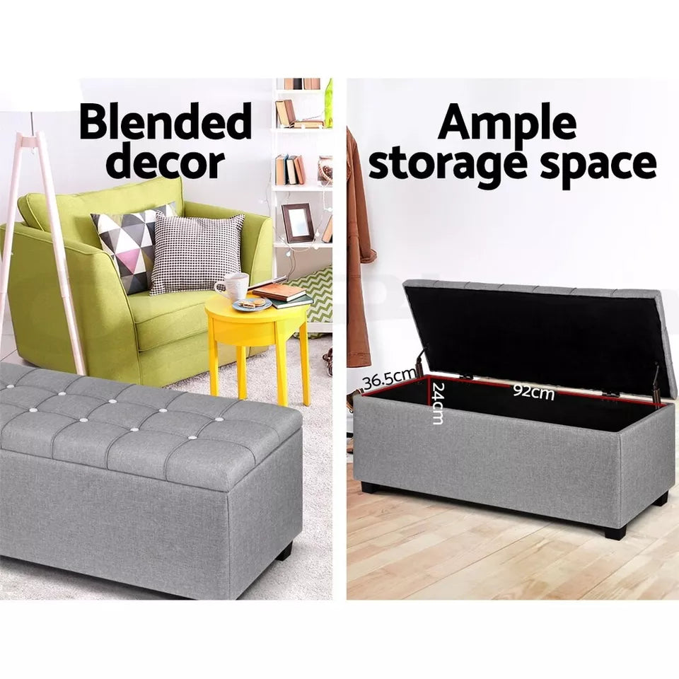 97cm Storage Ottoman