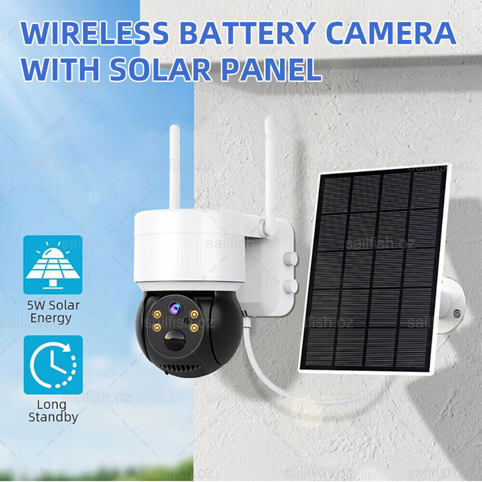 Solar Security IP Camera