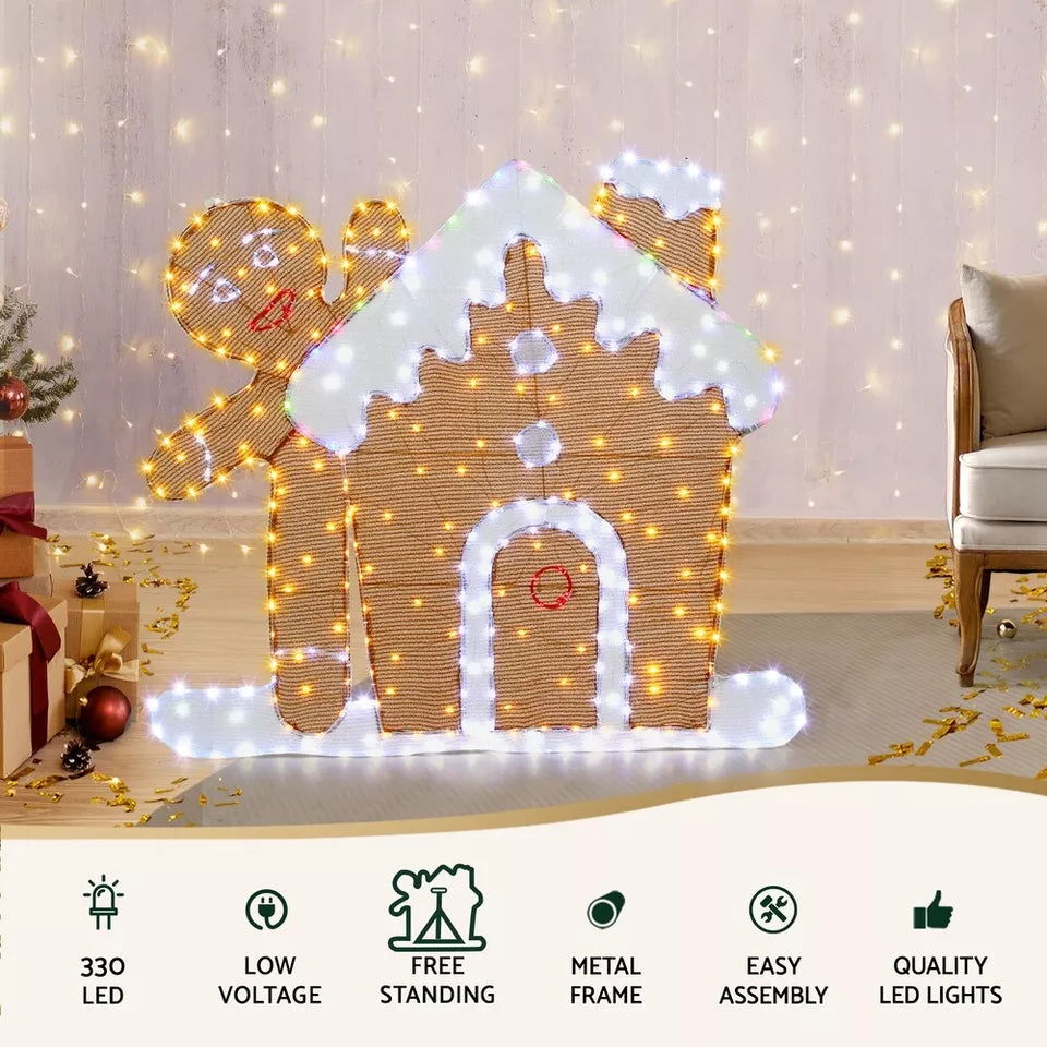 Gingerbread Motif 330 LED Fairy Light