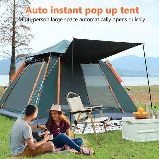 5 Persons Auto Pop up Camping Tent