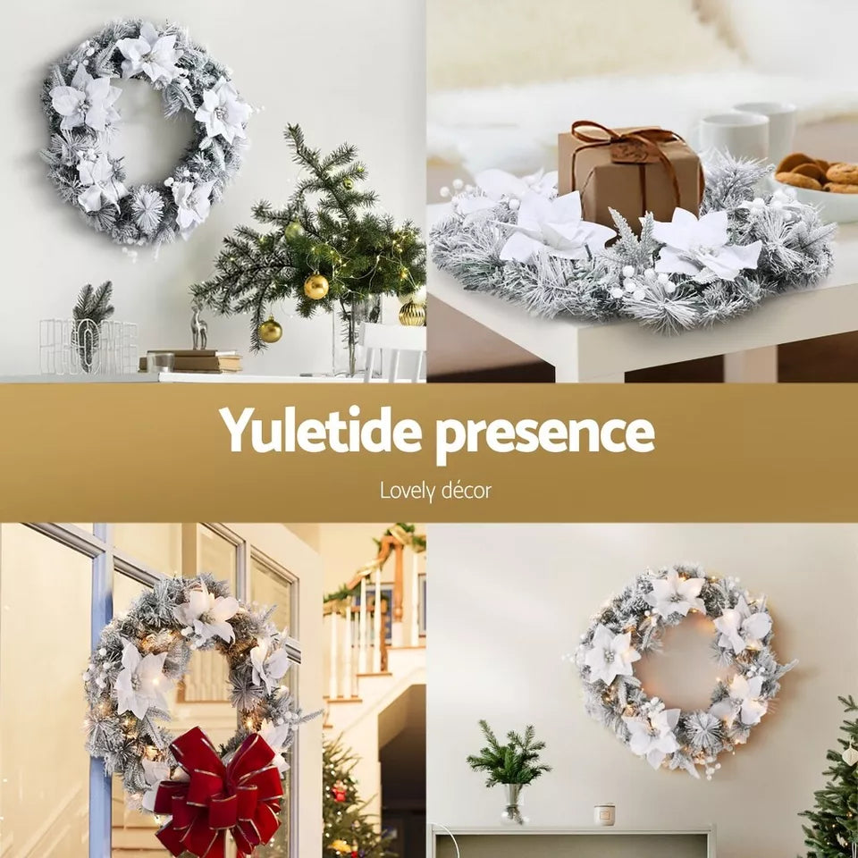 60cm Christmas Wreath Garldand