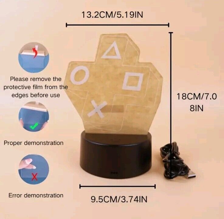 3D LED Night Lamp