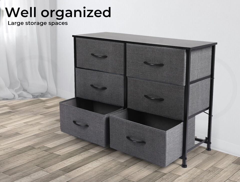 6 Drawers Dresser