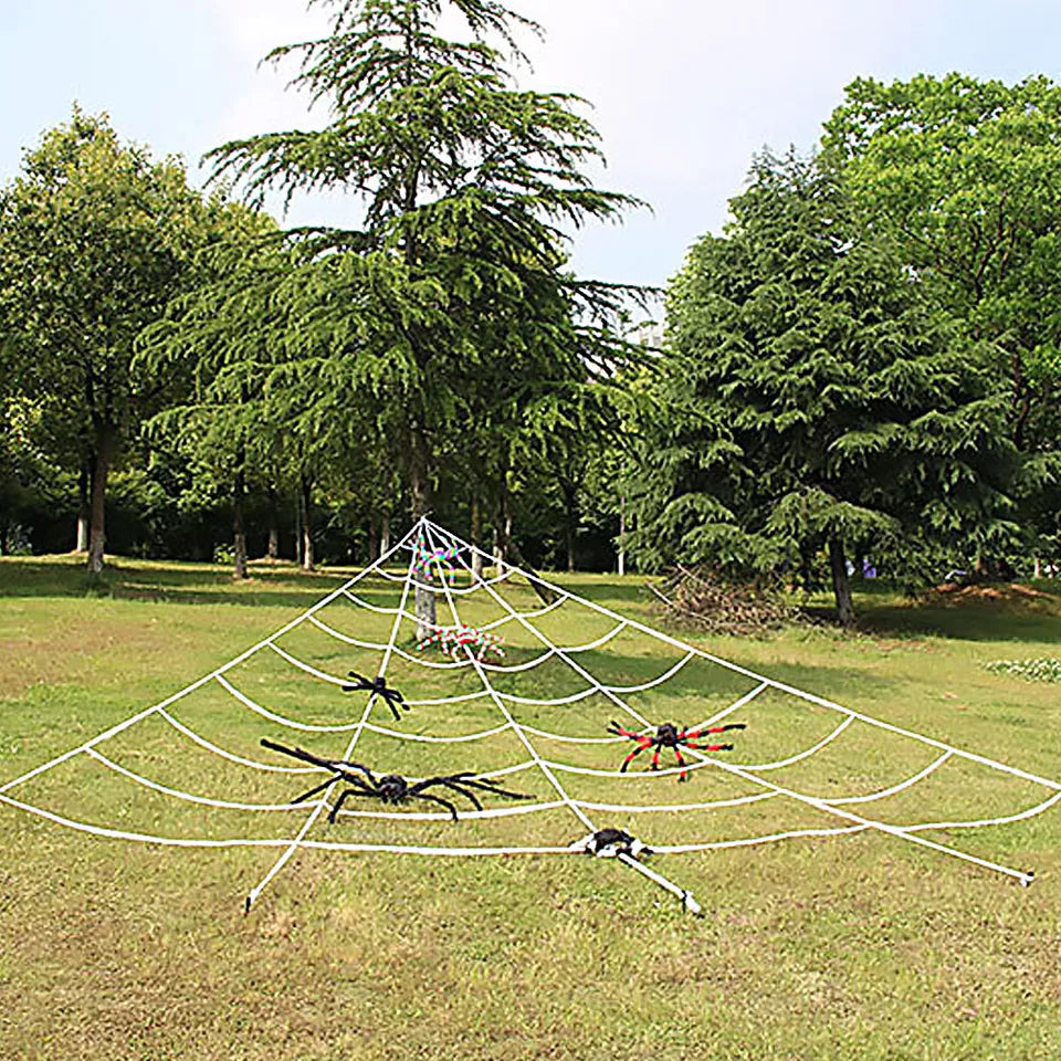 Giant Spider Web Halloween Decoration