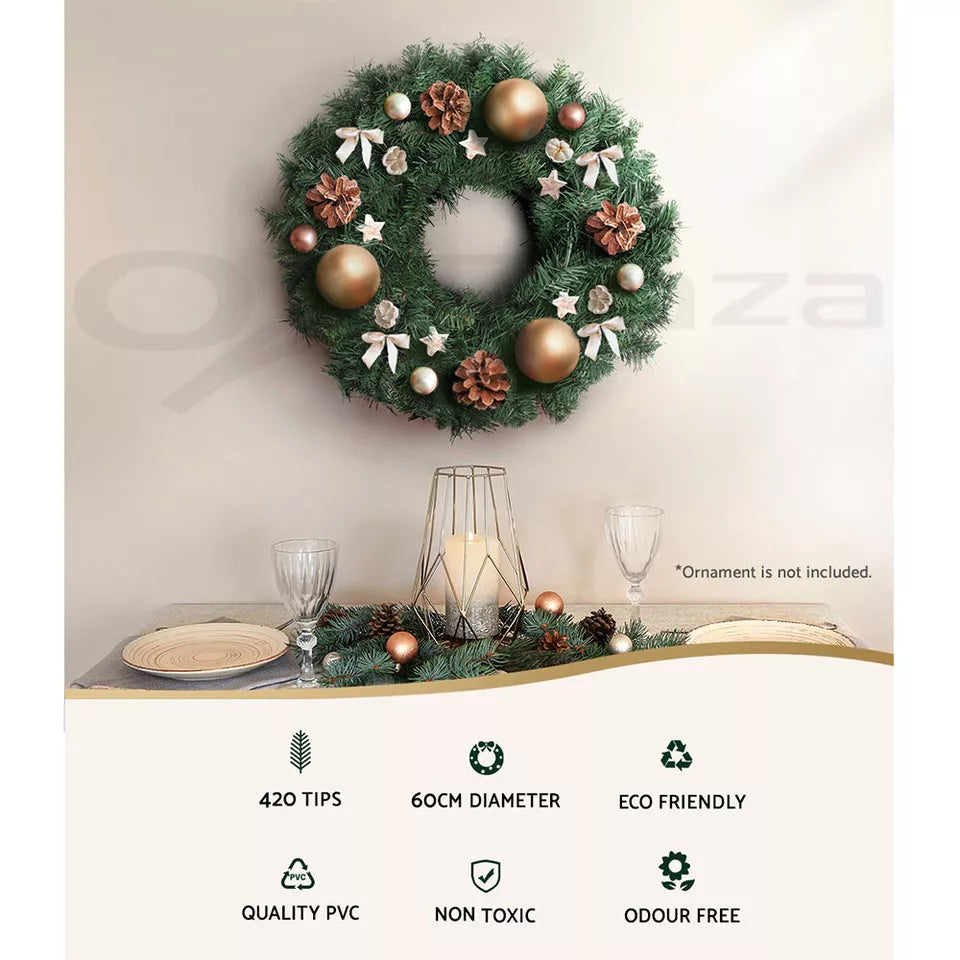 60cm Christmas Wreath Garland