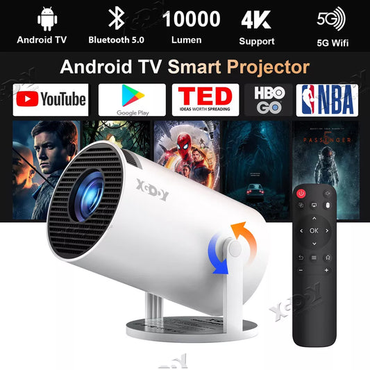 4K HD Portable LED Projector