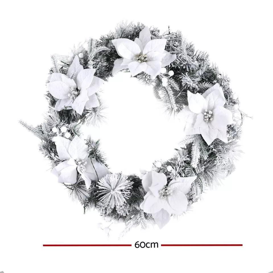 60cm Christmas Wreath Garldand