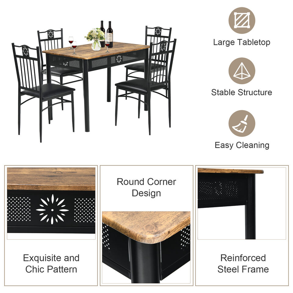 5 Piece Dinning Table Set