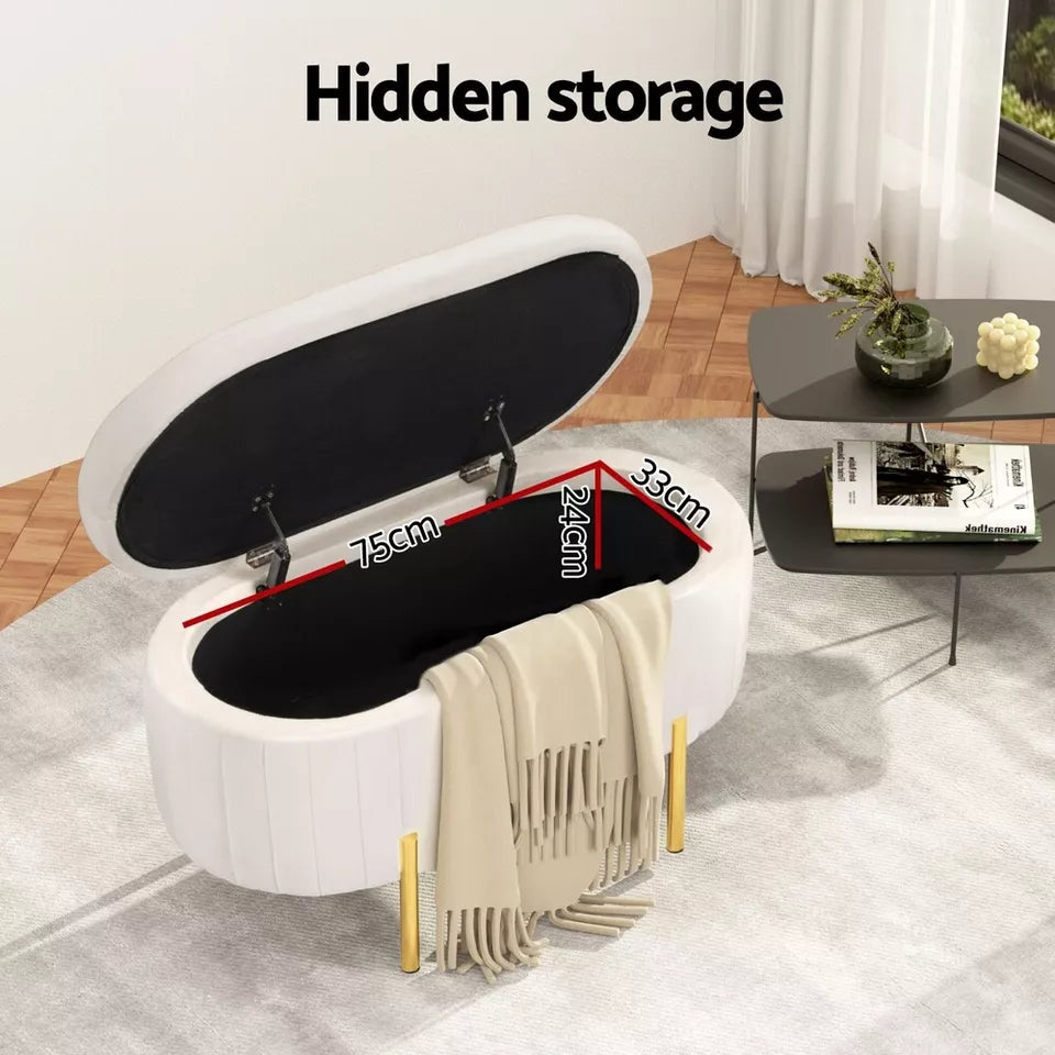 87cm Storage Ottoman