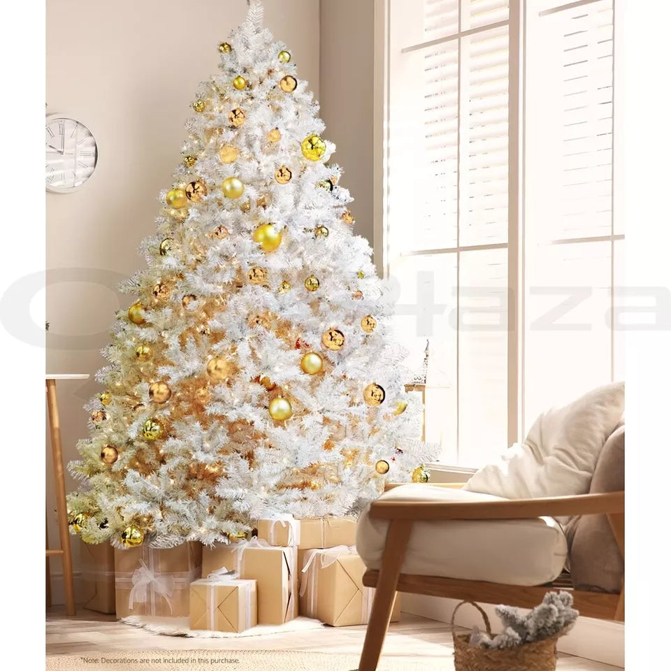 2.1M Xmas White Tree With 1000 Tips