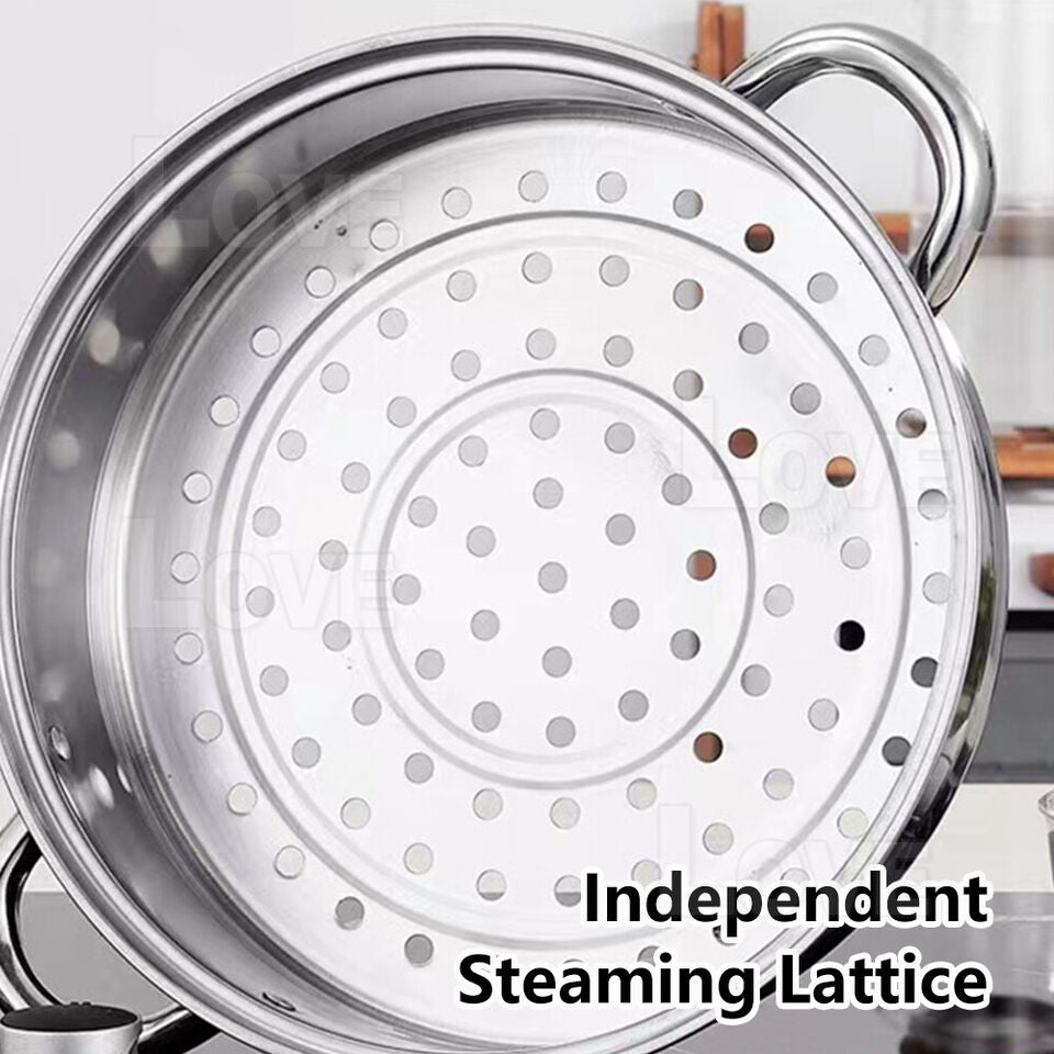 3 Tier Stainless Steel Steamer