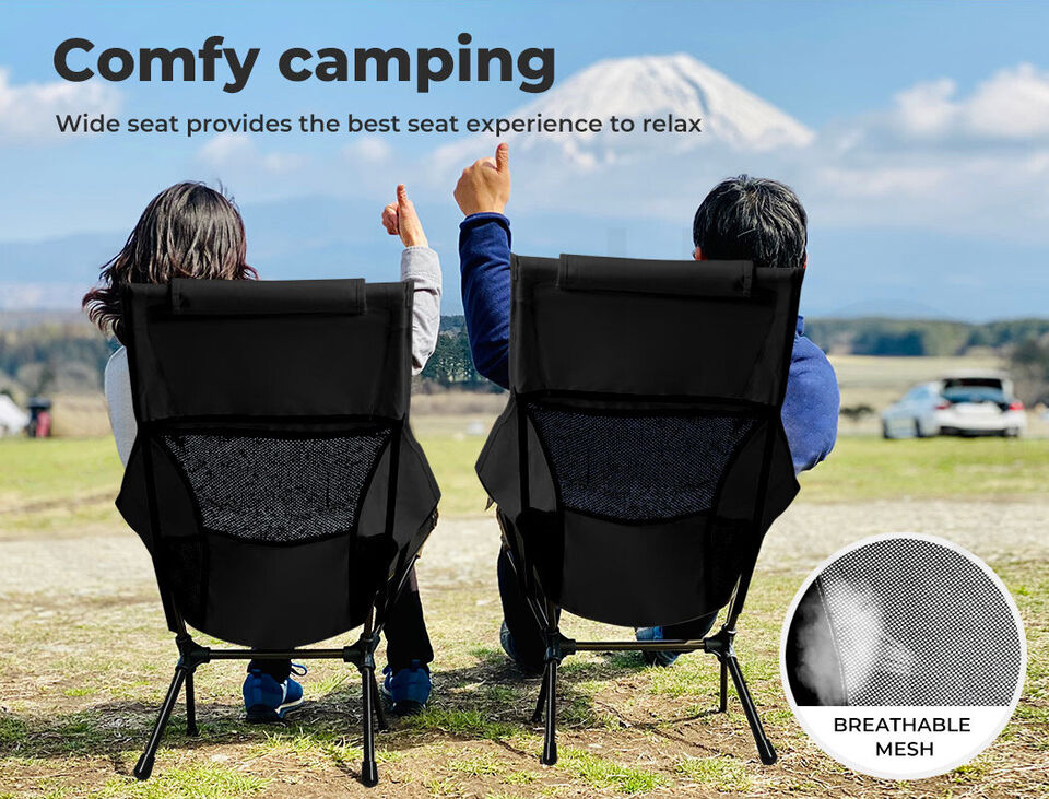 Black Camping Chair