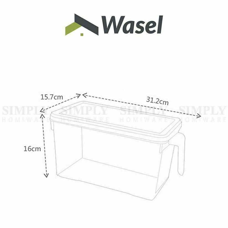 Pack Of 4 Refrigerator Storage Box