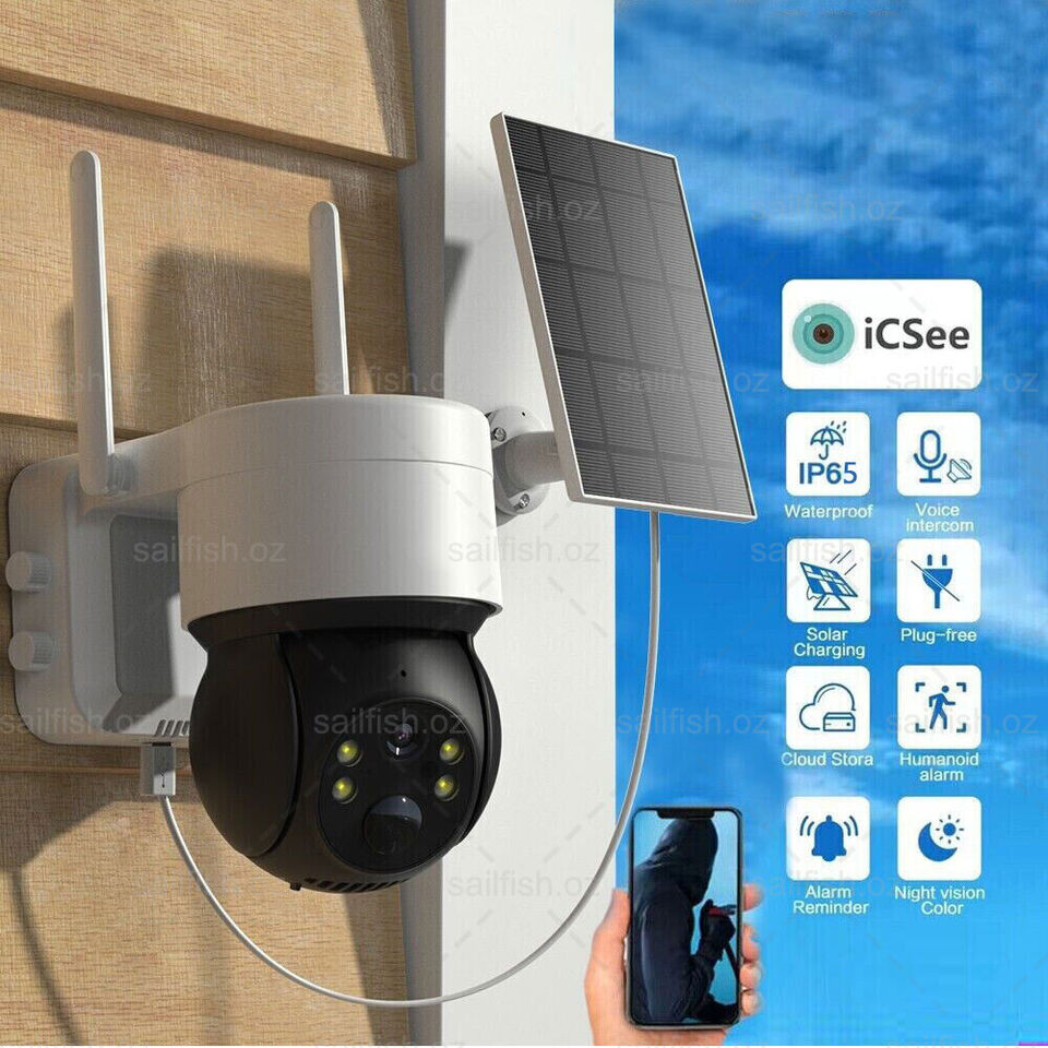 Solar Security IP Camera