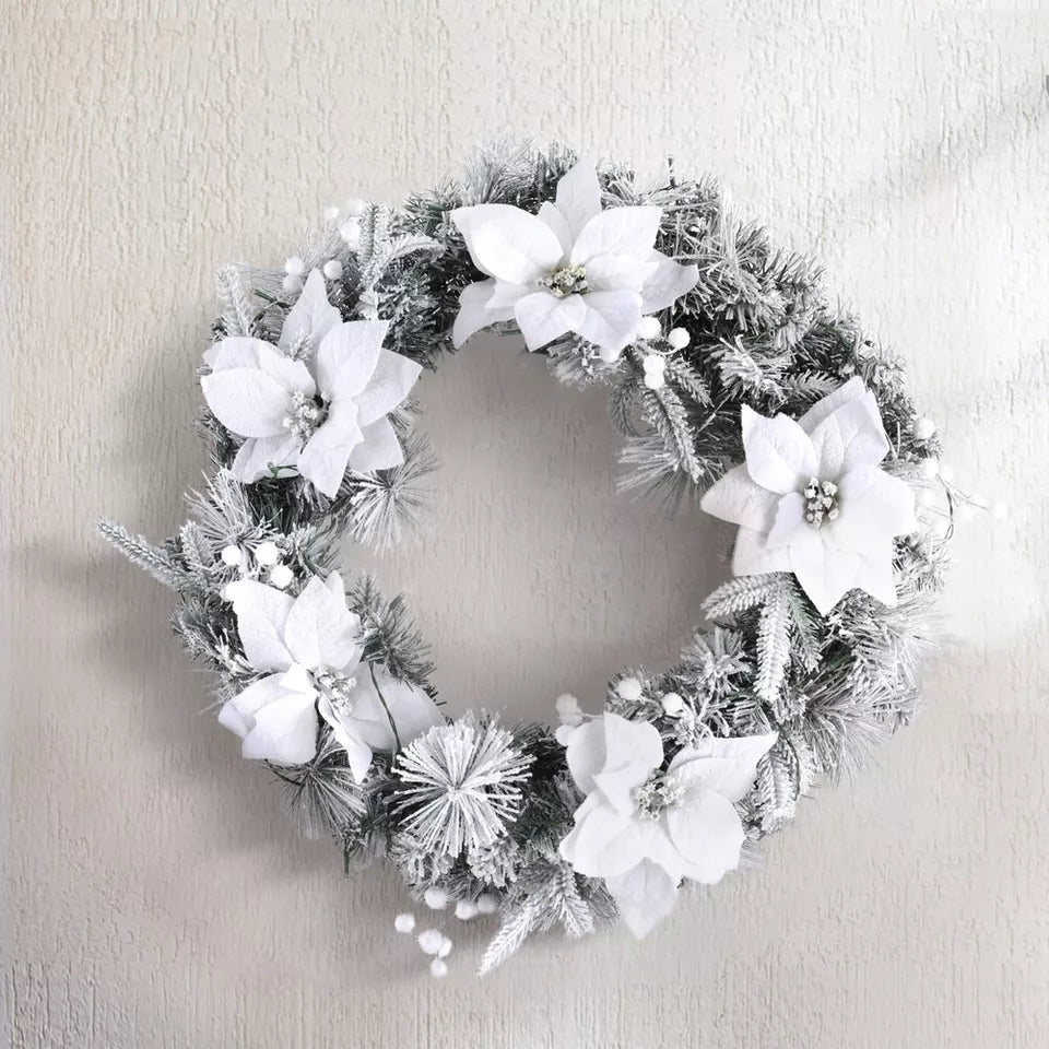 60cm Christmas Wreath Garldand