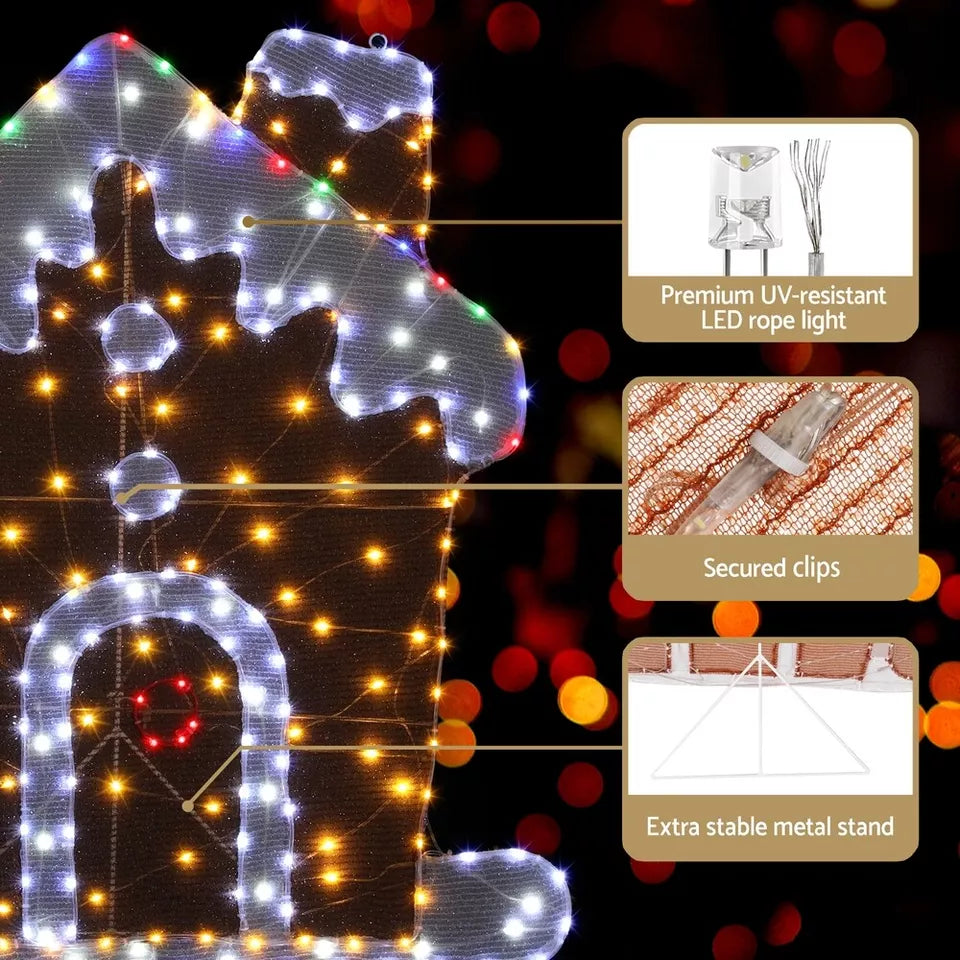 Gingerbread Motif 330 LED Fairy Light