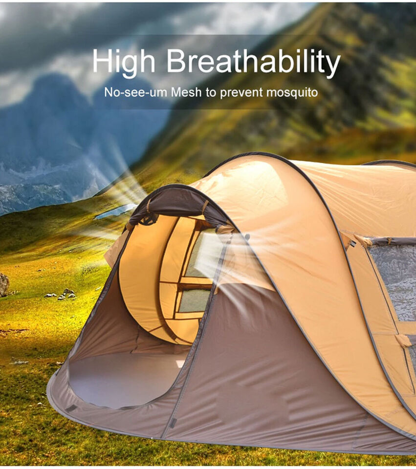 6 Persons Instant Beach Camping Tent