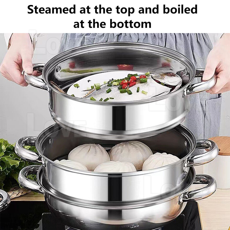 3 Tier Stainless Steel Steamer