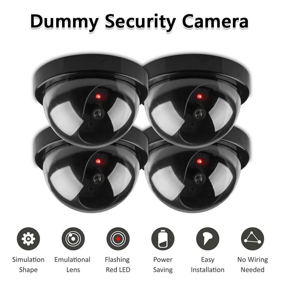 4PCS Dummy Fake Cameras