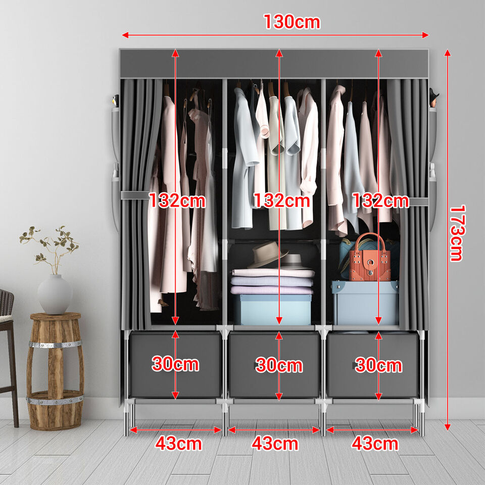 Fabric Wardrobe Closet