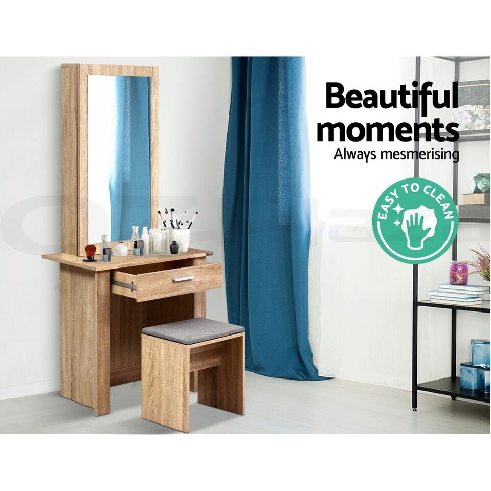 Mirror Sliding  Dressing Table