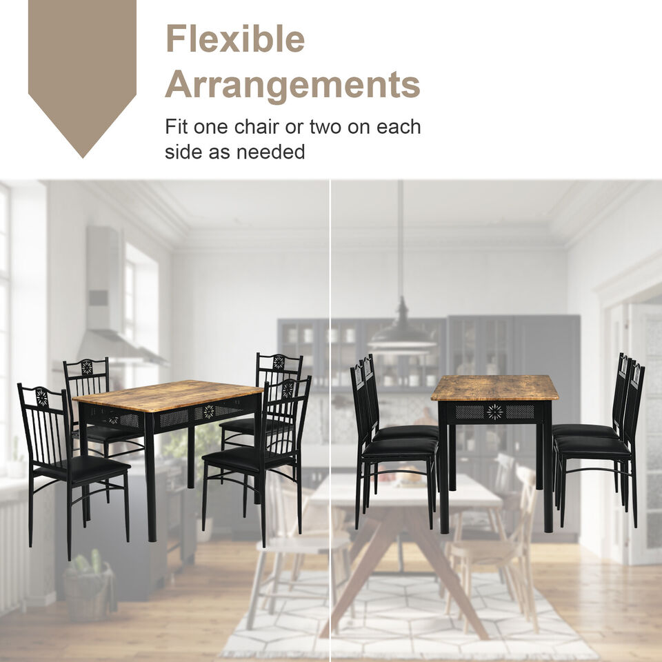 5 Piece Dinning Table Set