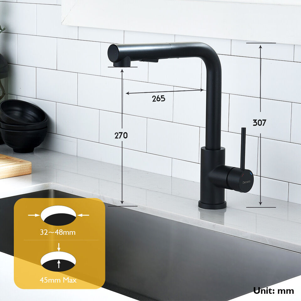 2-Mode Pull-out Kitchen Mixer tap Faucet