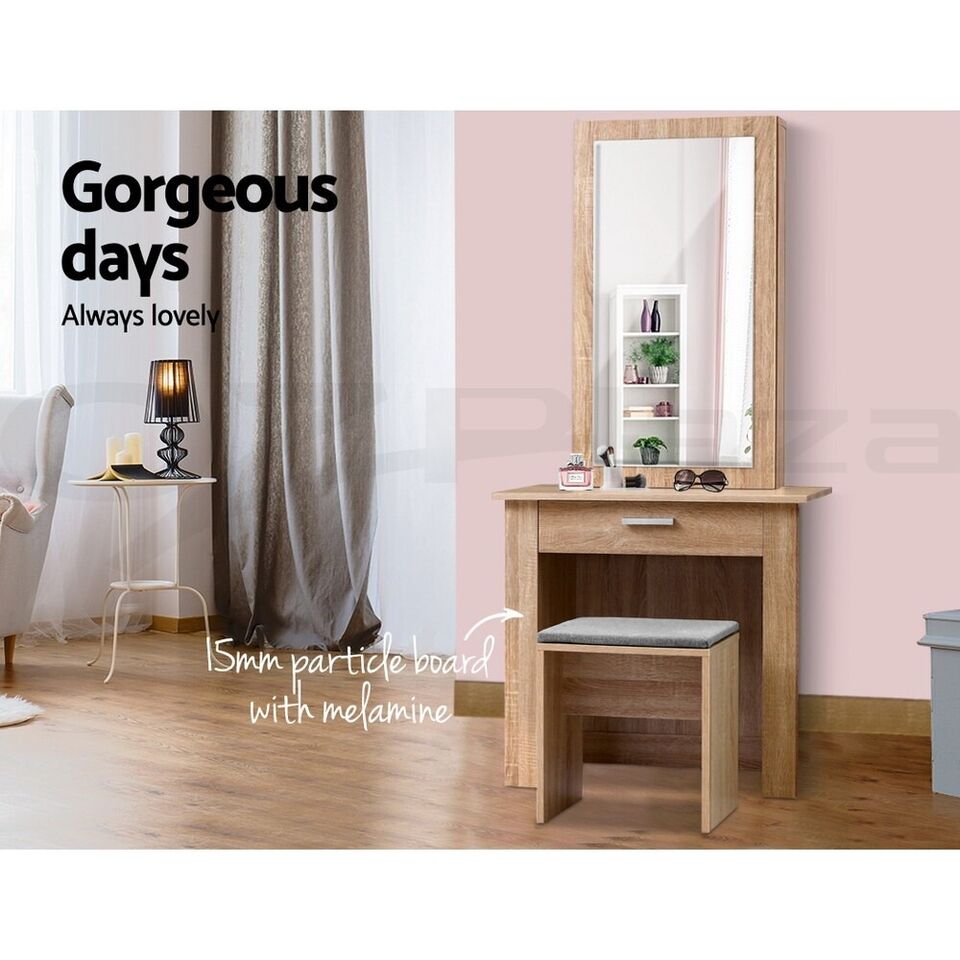 Mirror Sliding  Dressing Table