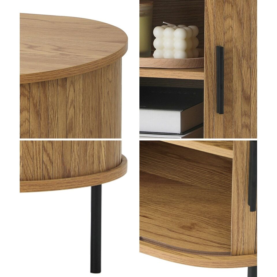 2-tier Bedside Table