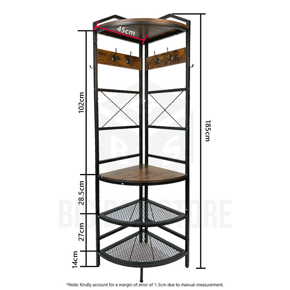 4-Tier Corner Shelf