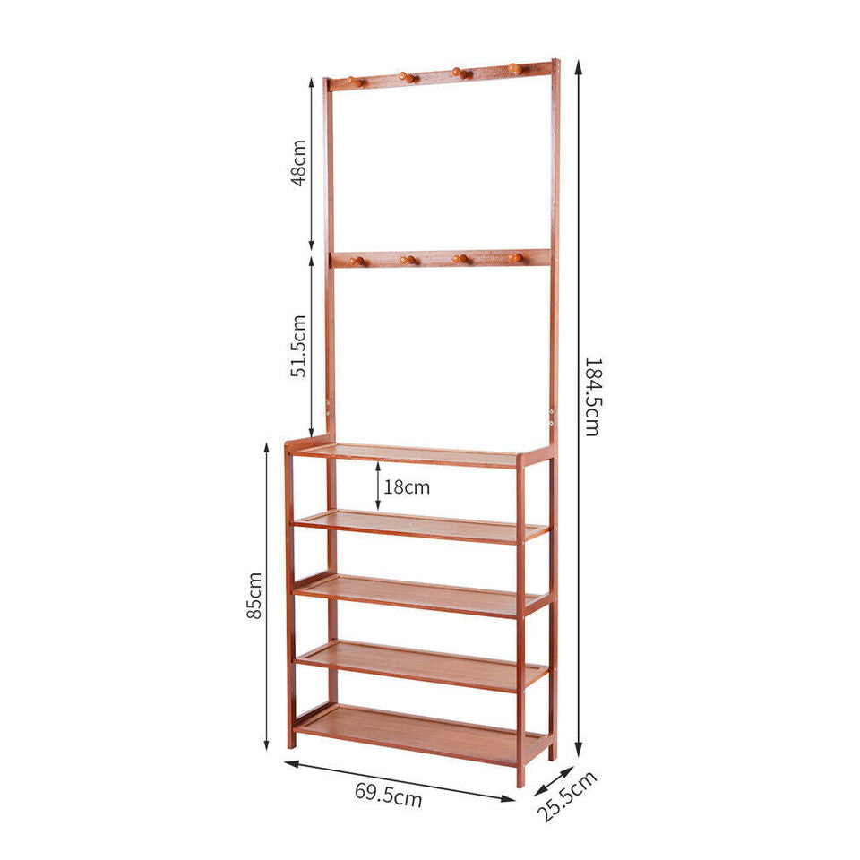 5Tier Coat and Shoe Rack