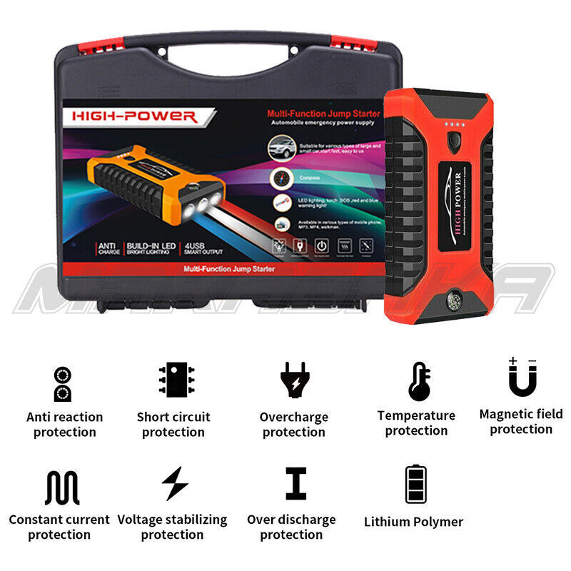 99800mAh Portable Car Jump Starter