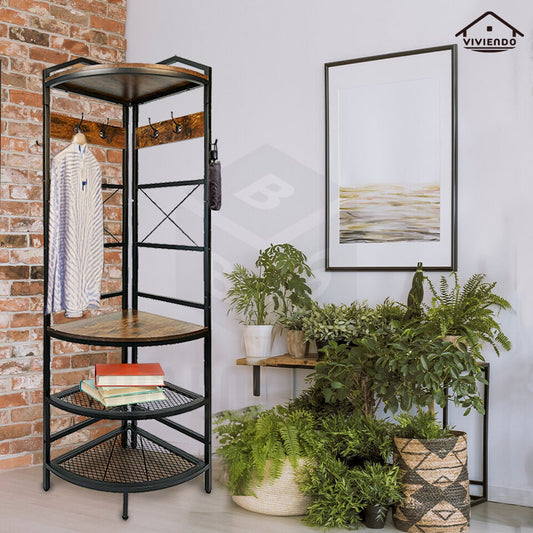 4-Tier Corner Shelf