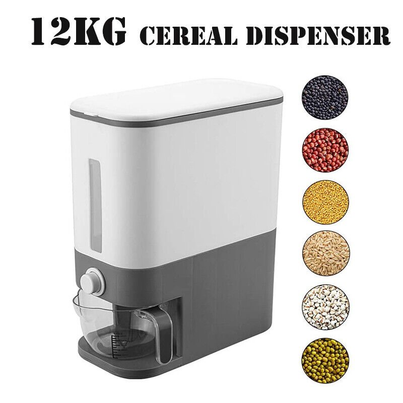 12Kg Auto Grain  Dispenser Storage Box