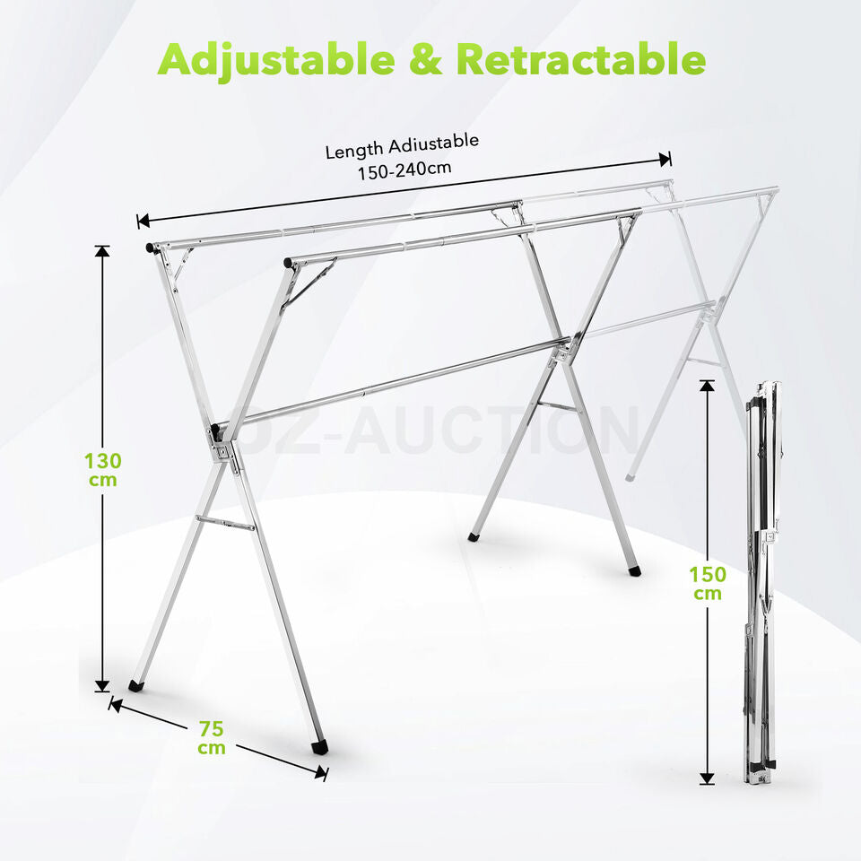 Stainless Steel Garment Rack