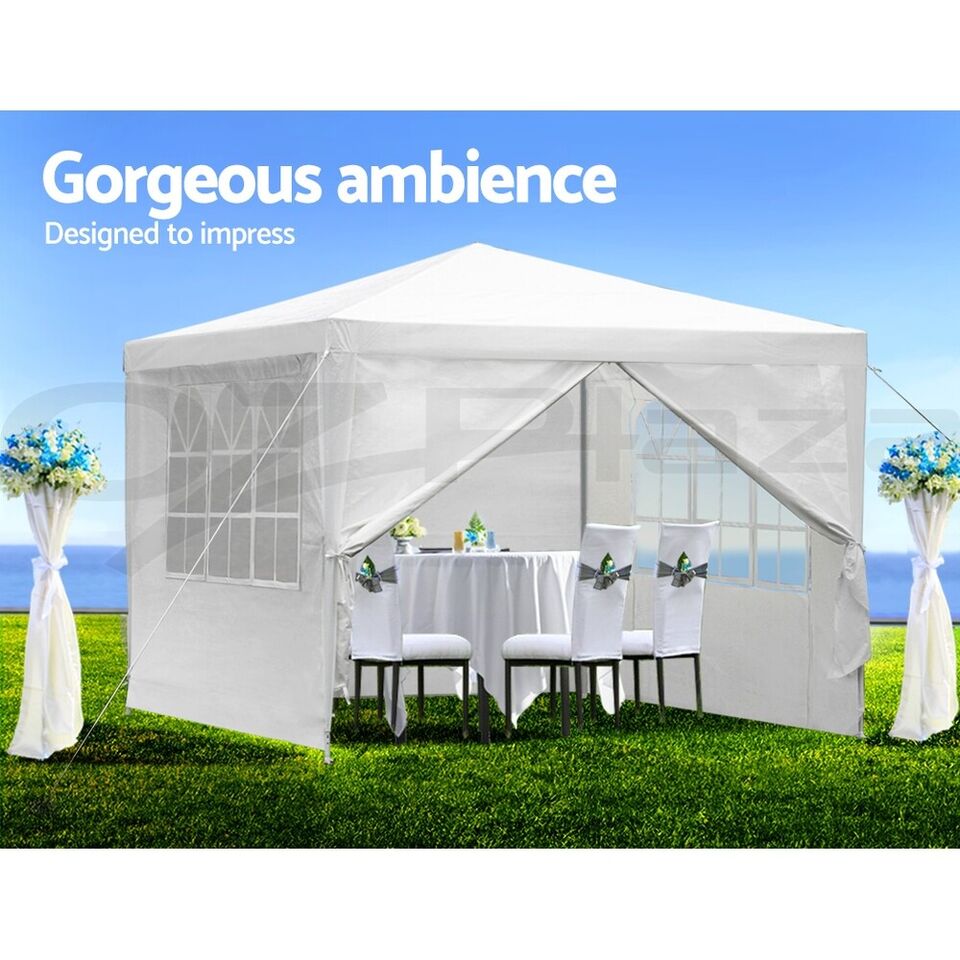 3x3 White Outdoor Marquee