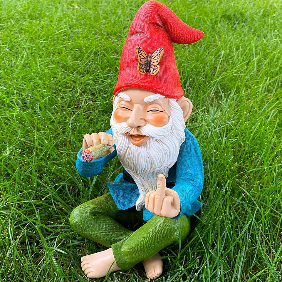 Gnome Statue Lawn Garden Figurine