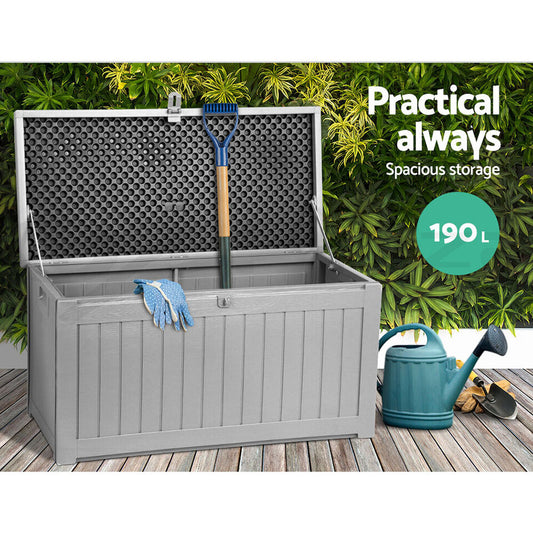 190L Garden Outdoor Storage Box