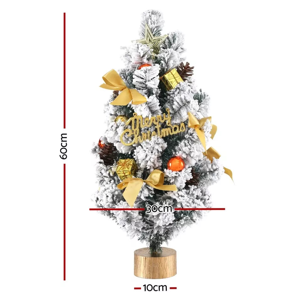 60CM Snowy Xmas Tree