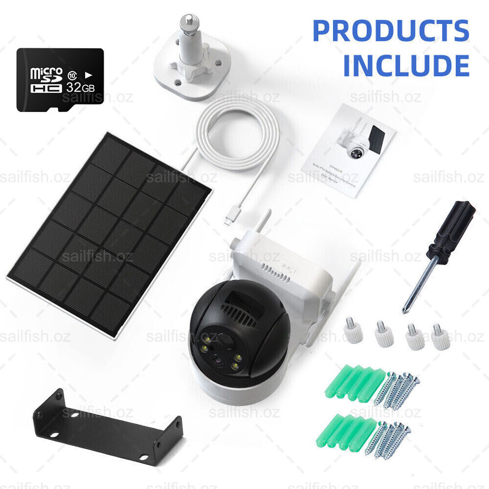 Solar Security IP Camera