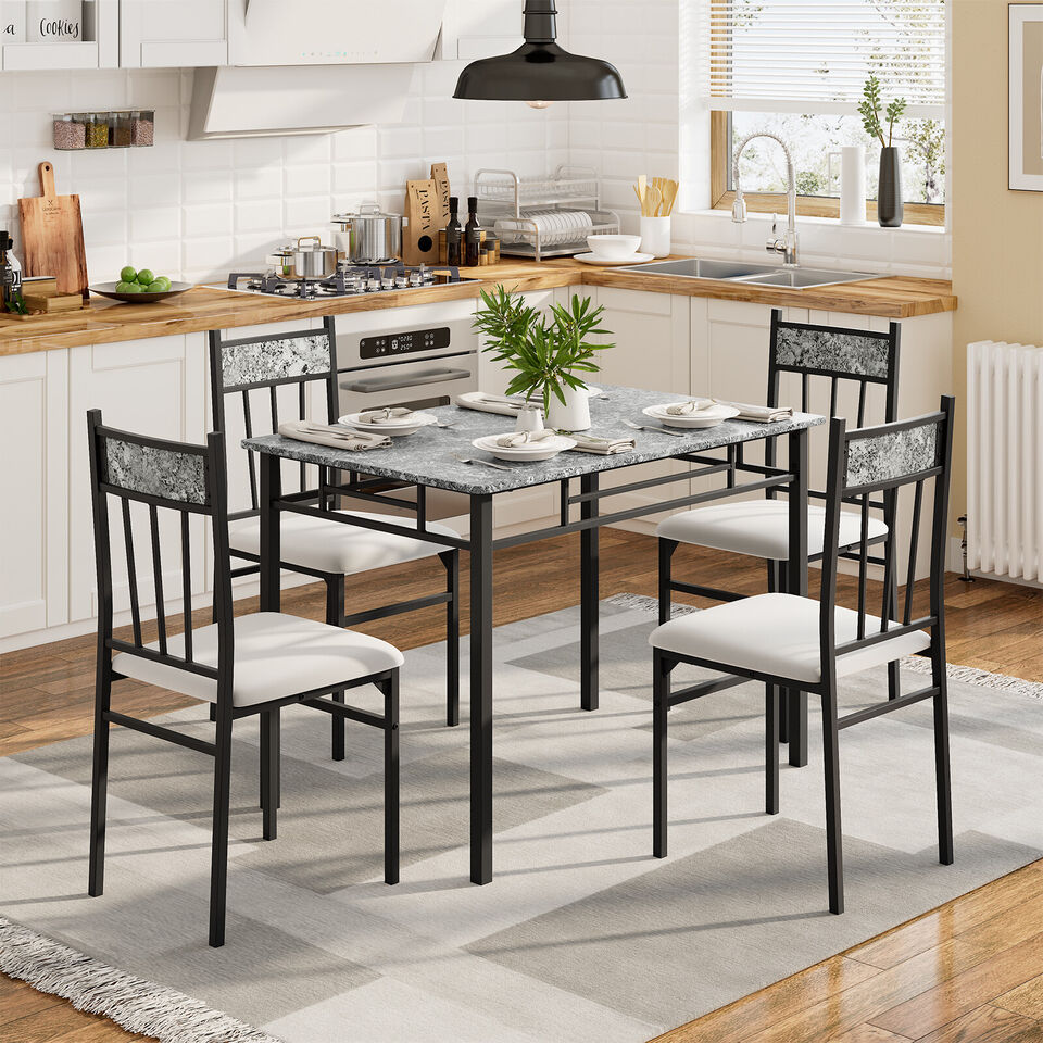 5Pcs Dining Table Set