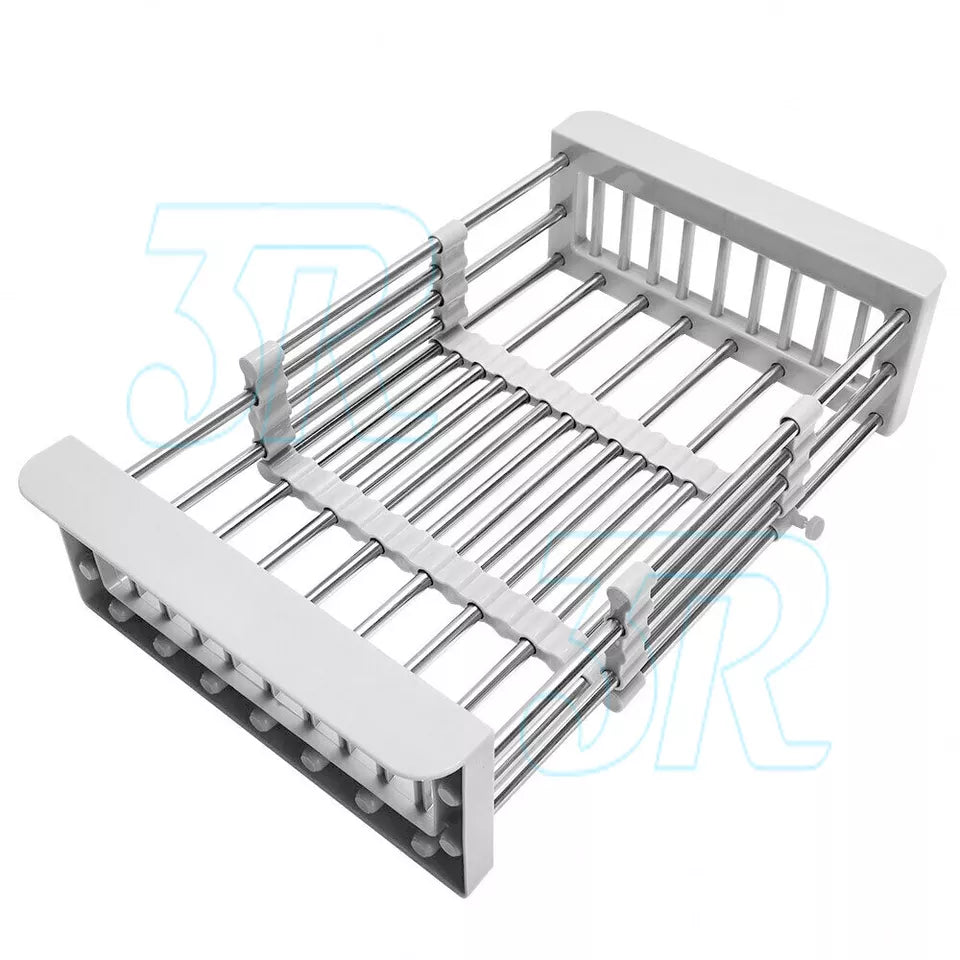 Telescopic Over Sink Dish Drying Rack